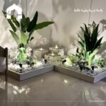 3 نوافير + حوضين 200 سم